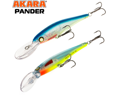 Воблер Akara Pander 105F 14 гр. (1/2 oz 4,1 in) A55