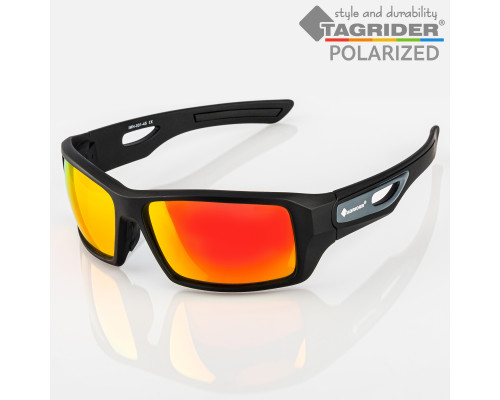 Очки поляризационные Tagrider IMN-001-45 Gold Red Mirror