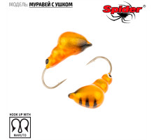 Мормышка W Spider Муравей с ушком (модель 13) 0,40 гр. 05