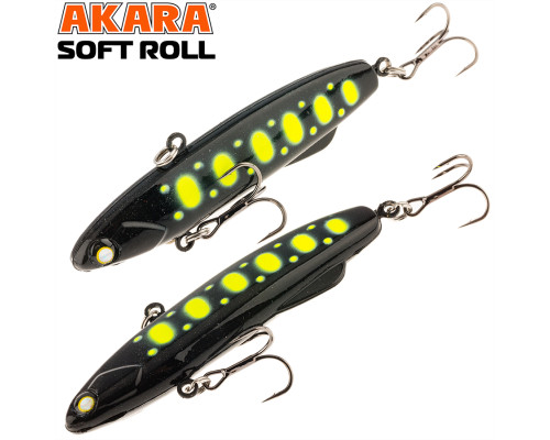 Воблер Akara раттлин Soft Roll 80 мм 28 гр. A215