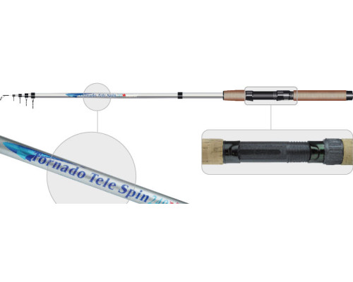 Спиннинг телескоп стекло к/с Surf Master 1005 Tornado Tele SM1005-300