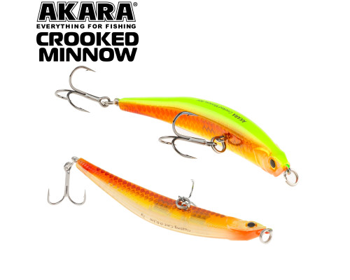 Воблер Akara Crooked Minnow 90F 7 гр. A148