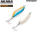 Блесна колеблющаяся Akara Expert Крокодил 25 гр. SIL с глазом