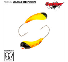 Мормышка W Spider Уралка с отверстием (модель 29) 0,36 гр. 169