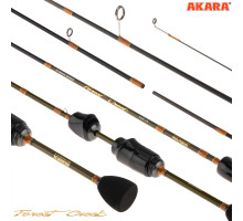 Спиннинг штекерный угольный 2 колена Akara Forest Creek 532UL TX-40 (0,4-4) 1,6 м FC532UL-160