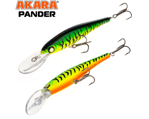 Воблер Akara Pander 105F 14 гр. (1/2 oz 4,1 in) A68