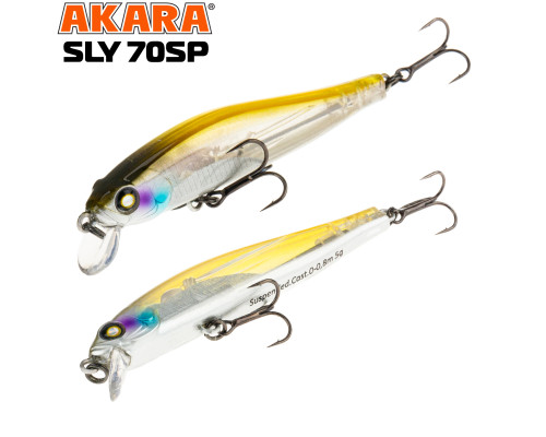 Воблер Akara Sly 70SP 5 гр. A235