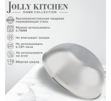 Миска-салатник Jolly Kitchen c мерной шкалой нержавеющая сталь 31 см