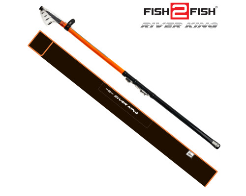 Удилище телескопическое угольное с/с Fish2Fish River King F2FRK-300