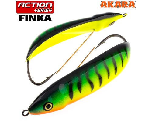 Блесна колебалка незацепляйка Akara Action Series Finka р. A7
