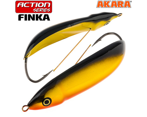 Блесна колебалка незацепляйка Akara Action Series Finka р. A59