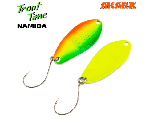 Блесна колеблющаяся Akara Trout Time Namida гр. 80