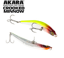 Воблер Akara Crooked Minnow 90F 7 гр. A60