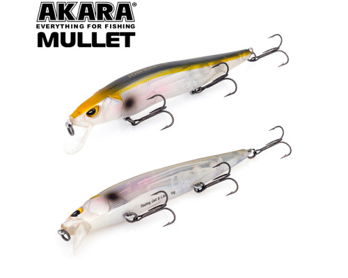 Воблер Akara Mullet 110F (1/2 oz 4,3 in) A77