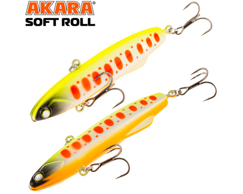 Воблер Akara раттлин Soft Roll 105 мм 40 гр. A196
