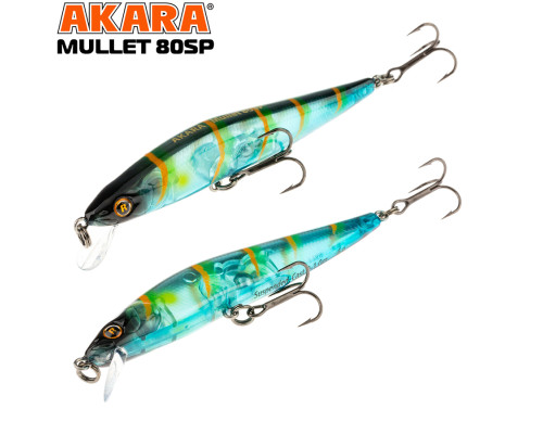 Воблер Akara Mullet 80SP (3/14 oz 3,1 in) A42