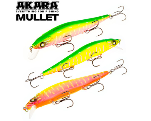 Воблер Akara Mullet 130F 23 гр. A207/161