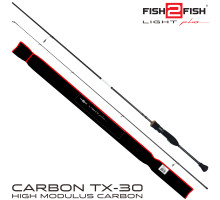 Спиннинг штекерный угольный 2 колена Fish2Fish Light Plus F2FLP602UL-180
