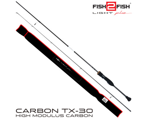 Спиннинг штекерный угольный 2 колена Fish2Fish Light Plus F2FLP602UL-180