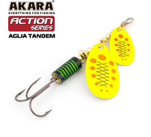 Блесна вертушка Akara Action Series Aglia Tandem 2/5-A9
