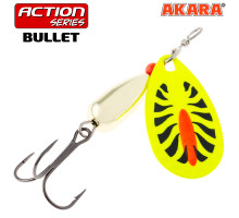 Блесна вертушка Akara Action Series Bullet 6-A28