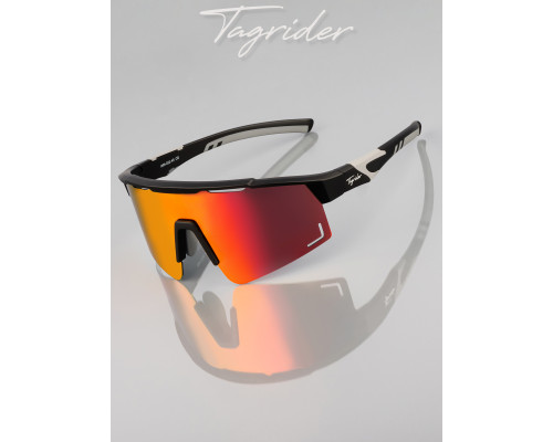Очки поляризационные Tagrider IMN-022-45 Gold Red Mirror