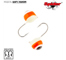 Мормышка W Spider Шар с ушком (модель 28) 0,29 гр. 35P