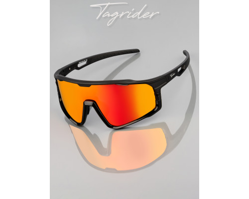 Очки поляризационные Tagrider IMN-018-45 Gold Red Mirror