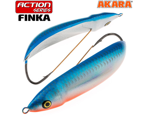 Блесна колебалка незацепляйка Akara Action Series Finka р. A63