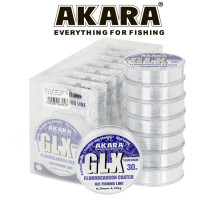 Леска Akara GLX ICE Clear 30 м 0,16