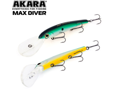 Воблер Akara Max Diver 120 F (3/4 oz 4,7 in) A28