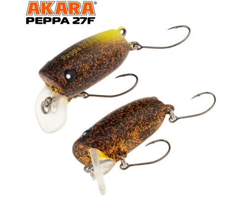 Воблер Akara Peppa 27F 2,1 гр. A221