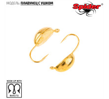 Мормышка W Spider Плавунец (модель 21) 0,50 гр. Go