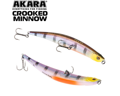 Воблер Akara Crooked Minnow 110F (5/14 oz 4,3 in) A209