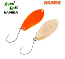 Блесна колеблющаяся Akara Trout Time Namida 3,5 гр. 30