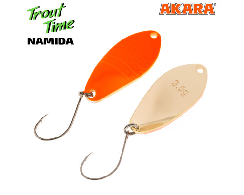 Блесна колеблющаяся Akara Trout Time Namida 3,5 гр. 30