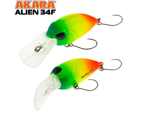 Воблер Akara Alien 34F 3,2 гр. A113