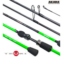 Спиннинг штекерный угольный 2 колена Akara Teuri LS S662L-198