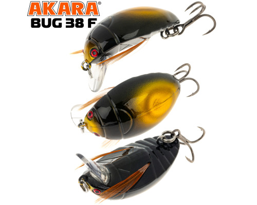 Воблер Akara Bug 38F 4 гр. 04