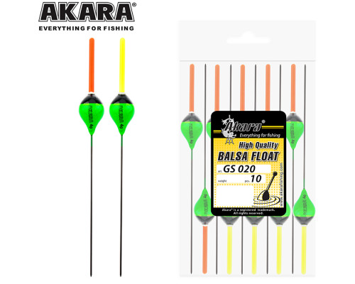 Поплавок Akara бальса GS020