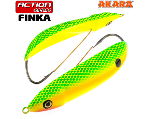 Блесна колебалка незацепляйка Akara Action Series Finka р. A31