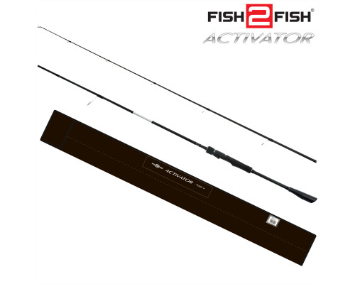 Спиннинг штекерный угольный 2 колена Fish2Fish Activator F2FA702M-210