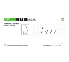 Крючки Maruto серия 7015 (10 шт.) мушиный