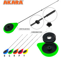 Удочка зимняя Akara Prima GL обновленная Green STFZN-G