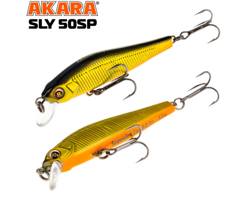 Воблер Akara Sly 50SP 3,5 гр. (1/8 oz 2,0 in) A59