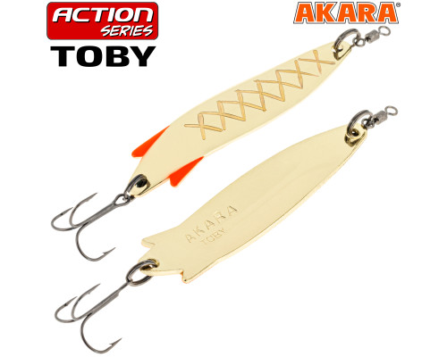 Блесна колебалка Akara Action Series Toby 12гр. 3/7oz. 10