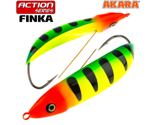 Блесна колебалка незацепляйка Akara Action Series Finka р. A102