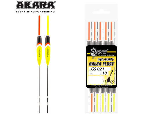 Поплавок Akara бальса GS021