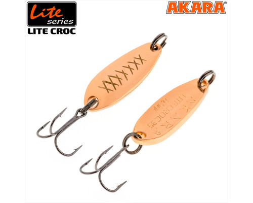Блесна колебалка Akara Lite Series Lite Croc 6,5 гр. AB44