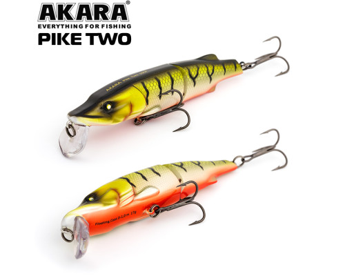 Воблер Akara Pike Two 100F 17 гр. (3/5 oz 3,9 in) A73